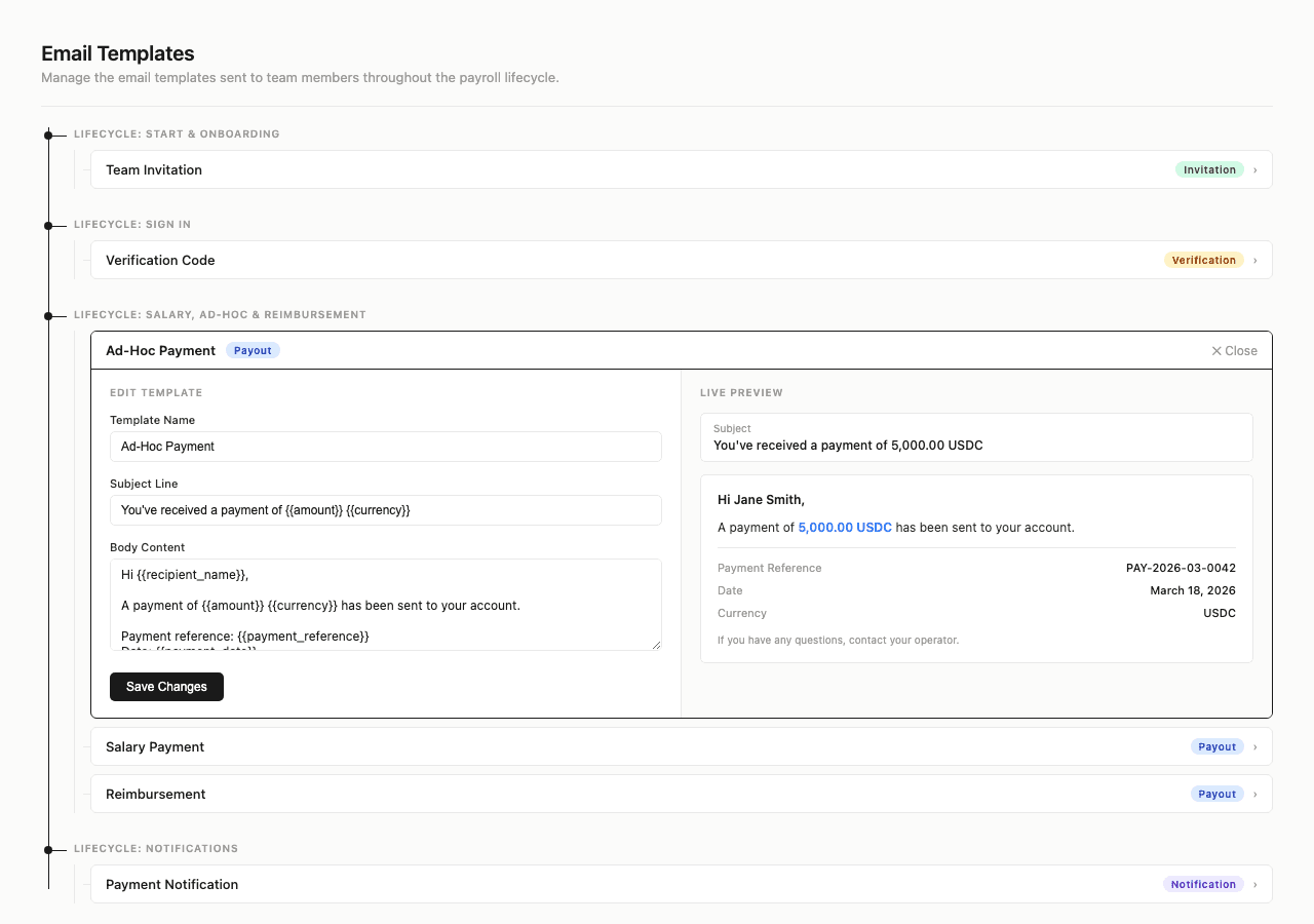 邮件模板编辑器及实时预览