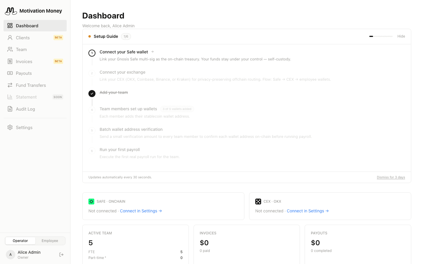 Dashboard